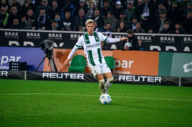 MOENCHENGLADBACH, GERMANY - 3 Kasım 2024: Bundesliga Borussia Moenchengladbach-Werder Bremen maçı Borussia Park 'ta