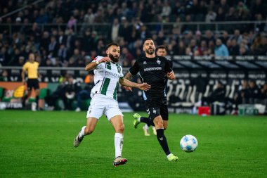MOENCHENGLADBACH, GERMANY - 3 Kasım 2024: Bundesliga Borussia Moenchengladbach-Werder Bremen maçı Borussia Park 'ta