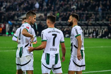 MOENCHENGLADBACH, GERMANY - 3 Kasım 2024: Bundesliga Borussia Moenchengladbach-Werder Bremen maçı Borussia Park 'ta