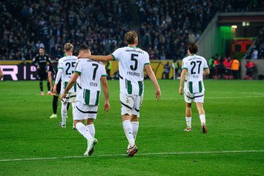MOENCHENGLADBACH, GERMANY - 3 Kasım 2024: Bundesliga Borussia Moenchengladbach-Werder Bremen maçı Borussia Park 'ta
