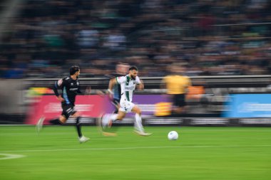 MOENCHENGLADBACH, GERMANY - 3 Kasım 2024: Bundesliga Borussia Moenchengladbach-Werder Bremen maçı Borussia Park 'ta