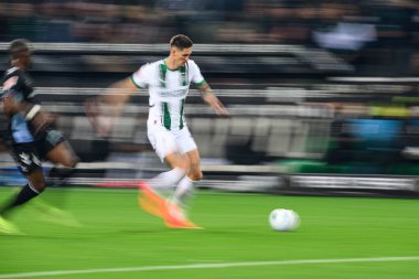 MOENCHENGLADBACH, GERMANY - 3 NOVEMBER, 2024: The football match of Bundesliga Borussia Moenchengladbach vs Werder Bremen at Borussia Park clipart