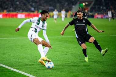 MOENCHENGLADBACH, GERMANY - 3 Kasım 2024: Bundesliga Borussia Moenchengladbach-Werder Bremen maçı Borussia Park 'ta