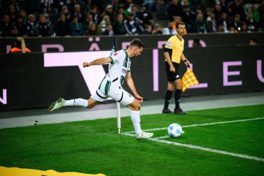 MOENCHENGLADBACH, GERMANY - 3 Kasım 2024: Bundesliga Borussia Moenchengladbach-Werder Bremen maçı Borussia Park 'ta