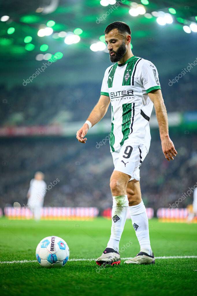MOENCHENGLADBACH, GERMANY - 3 NOVEMBER, 2024: The football match of Bundesliga Borussia Moenchengladbach vs Werder Bremen at Borussia Park