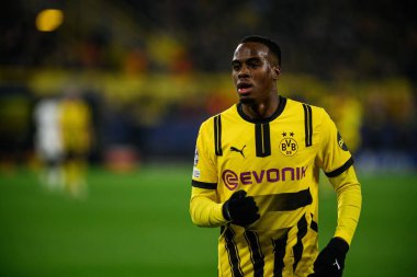 DORTMUND, GERMANY - 05.11.24: Jamie Gittens, SIGNAL IDUNA PARK 'ta UEFA Şampiyonlar Ligi Borussia Dortmund - Sturm Graz maçı