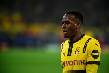 DORTMUND, GERMANY - 05.11.24: Jamie Gittens, SIGNAL IDUNA PARK 'ta UEFA Şampiyonlar Ligi Borussia Dortmund - Sturm Graz maçı