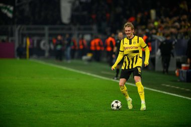 DORTMUND, GERMANY - 05.11.24: Julian Brandt, SIGNAL IDUNA PARK 'ta UEFA Şampiyonlar Ligi Borussia Dortmund - Sturm Graz maçı