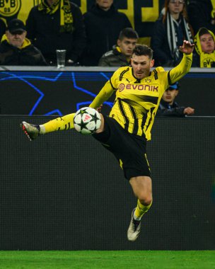DORTMUND, GERMANY - 05.11.24: Pascal Gross Maç UEFA Şampiyonlar Ligi Borussia Dortmund - Sturm Graz - SIGNAL IDUNA PARK