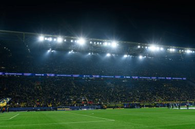 DORTMUND, GERMANY - 05.11.24: SIGNAL IDUNA PARK 'ta UEFA Şampiyonlar Ligi Borussia Dortmund' a karşı Sturm Graz maçı