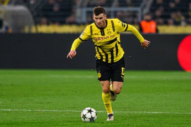 DORTMUND, GERMANY - 05.11.24: Pascal Gross Maç UEFA Şampiyonlar Ligi Borussia Dortmund - Sturm Graz - SIGNAL IDUNA PARK