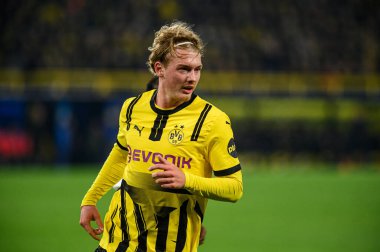 DORTMUND, GERMANY - 05.11.24: Julian Brandt, SIGNAL IDUNA PARK 'ta UEFA Şampiyonlar Ligi Borussia Dortmund - Sturm Graz maçı