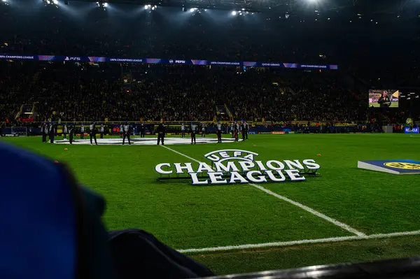 DORTMUND, GERMANY - 05.11.24: SIGNAL IDUNA PARK 'ta UEFA Şampiyonlar Ligi Borussia Dortmund' a karşı Sturm Graz maçı