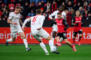 LEVERKUSEN, ALMANY - 23 Kasım 2024: Florian Wirtz, Bundesliga, maç 11. Bayer Leverkusen 1 'e karşı. FC Heidenheim Bayarena 'da