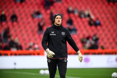 LEVERKUSEN, GERMANY - 23 NOVEMBER, 2024: Niklas Lomb, Bundesliga, matchday 11. The match Bayer Leverkusen vs. 1. FC Heidenheim at BayArena clipart