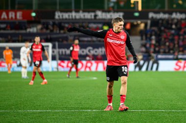 LEVERKUSEN, ALMANY - 7 Aralık 2024: Florian Wirtz, Bundesliga, Bayer Leverkusen-FC St. Pauli maçı