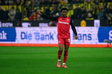 DORTMUND, GERMANY - 10 HAZİRAN 2025: Nathan Tella - Borussia Dortmund, Bayer 04 Leverkusen 'e karşı Signal Iduna Park' ta oynanan futbol maçı