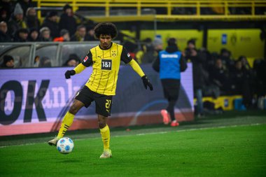 DORTMUND, GERMANY - 10 HAZİRAN 2025: Karim Adeyemi - Borussia Dortmund, Bayer 04 Leverkusen 'e karşı Signal Iduna Park' ta oynanan futbol maçı