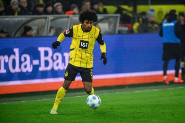 DORTMUND, GERMANY - 10 HAZİRAN 2025: Karim Adeyemi - Borussia Dortmund, Bayer 04 Leverkusen 'e karşı Signal Iduna Park' ta oynanan futbol maçı