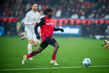 Bundesliga maçı FC Bayer 04 Leverkusen 1 'e karşı. Bayarena 'da FSV Mainz 05. Sadece yazı işleri için. Satmak veya dağıtmak yasaktır.