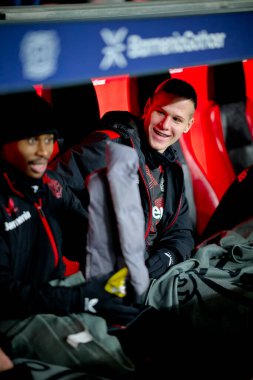 Bundesliga maçı FC Bayer 04 Leverkusen 1 'e karşı. Bayarena 'da FSV Mainz 05. Sadece yazı işleri için. Satmak veya dağıtmak yasaktır.