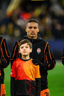 DORTMUND, GERMANY - 29 HAZİRAN 2025: Pedrinho - UEFA Şampiyonlar Ligi Borussia Dortmund-Shakhtar Donetsk maçı Signal Iduna Park 'ta. Sadece yazı işleri için. Satmak veya dağıtmak yasaktır.