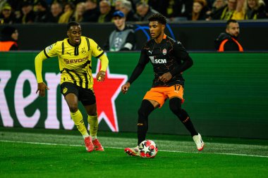 DORTMUND, GERMANY - 29 HAZİRAN 2025: Vinicius Tobias - UEFA Şampiyonlar Ligi Borussia Dortmund-Shakhtar Donetsk maçı Signal Iduna Park 'ta. Sadece yazı işleri için. Satmak veya dağıtmak yasaktır.
