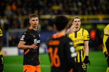 DORTMUND, GERMANY - 29 HAZİRAN 2025: Valeriy Bondar - UEFA Şampiyonlar Ligi Borussia Dortmund-Shakhtar Donetsk maçı Signal Iduna Park 'ta. Sadece yazı işleri için. Satmak veya dağıtmak yasaktır.