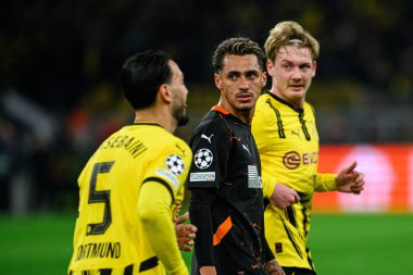 DORTMUND, GERMANY - 29 HAZİRAN 2025: Marlon Gomes - UEFA Şampiyonlar Ligi Borussia Dortmund-Shakhtar Donetsk maçı Signal Iduna Park 'ta. Sadece yazı işleri için. Satmak veya dağıtmak yasaktır.