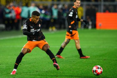 DORTMUND, GERMANY - 29 HAZİRAN 2025: Pedrinho - UEFA Şampiyonlar Ligi Borussia Dortmund-Shakhtar Donetsk maçı Signal Iduna Park 'ta. Sadece yazı işleri için. Satmak veya dağıtmak yasaktır.