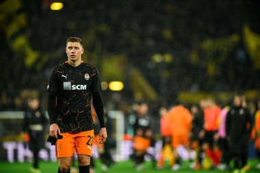 DORTMUND, GERMANY - 29 HAZİRAN 2025: Mykola Matviyenko - UEFA Şampiyonlar Ligi Borussia Dortmund-Shakhtar Donetsk maçı Signal Iduna Park 'ta. Sadece yazı işleri için. Satmak veya dağıtmak yasaktır.