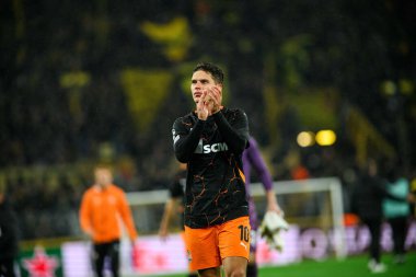 DORTMUND, GERMANY - 29 HAZİRAN 2025: Georgiy Sudakov - UEFA Şampiyonlar Ligi Borussia Dortmund-Shakhtar Donetsk maçı Signal Iduna Park 'ta. Sadece yazı işleri için. Satmak veya dağıtmak yasaktır.