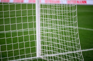 Futbol takımının arka planı. Futbol stadyumu. Da eşleştir