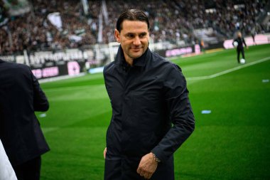 MOENCHENGLADBACH, GERMANY - 22 Şubat 2025: Gerardo Seoane - Bundesliga Borussia Moenchengladbach-FC Augsburg maçı Borussia Park 'ta.