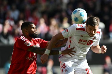 COLOGNE, GERMANY - 23 Şubat 2025: İmad Rondiç - 1.Bundesliga 1.FC Koeln - Fortuna Duesseldorf 1895 Rhein Energie Stadion 'da oynanan futbol maçı.