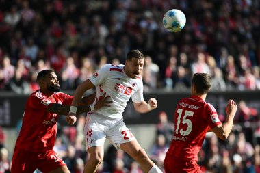 COLOGNE, GERMANY - 23 Şubat 2025: İmad Rondiç - 1.Bundesliga 1.FC Koeln - Fortuna Duesseldorf 1895 Rhein Energie Stadion 'da oynanan futbol maçı.