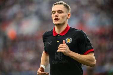 LEVERKUSEN, ALMANY - 5 EKİM, 2024: Florian Wirtz, Bundesliga, maç 2. Bayer 04 Leverkusen, Bayarena 'da Holstein Kiel' e karşı.