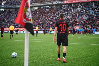 LEVERKUSEN, GERMANY - 5 OCTOBER, 2024: Florian Wirtz, Bundesliga, matchday 2. The match Bayer 04 Leverkusen vs Holstein Kiel at BayArena clipart