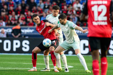 LEVERKUSEN, ALMANY - 8 Mart 2025: Patrik Schick - Bundesliga, maç 25. Bayer Leverkusen, Bayarena 'da Werder Bremen' e karşı.