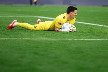 LEVERKUSEN, ALMANY - 8 Mart 2025: Michael Zetterer - Bundesliga, maç 25. Bayer Leverkusen, Bayarena 'da Werder Bremen' e karşı.