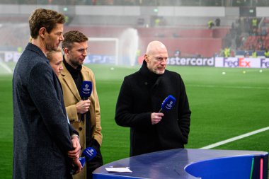 LEVERKUSEN, GERMANY - 11 Mart 2025: Matthias Sammer - Bayer 04 Leverkusen-FC Bayern Münih arasındaki UEFA Şampiyonlar Ligi maçı.