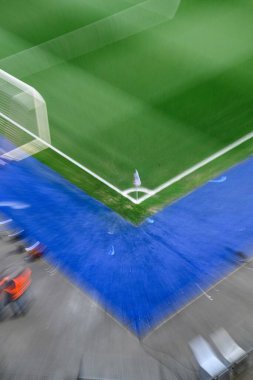 GENK, BELGIUM - 23 Mart 2025 - UEFA Uluslar Ligi Belçika Futbol Maçı - Cegeka Arena 'da Ukrayna.