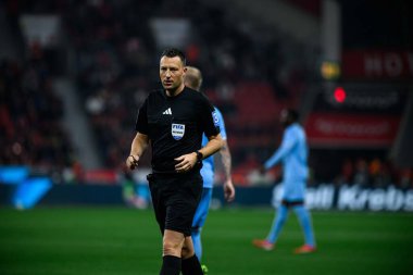 LEVERKUSEN, ALMANY - 28 Mart 2025: Sven Jablonski - Bundesliga, maç 27. Bayer Leverkusen, Bayarena 'da Bochum' a karşı.