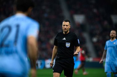 LEVERKUSEN, ALMANY - 28 Mart 2025: Sven Jablonski - Bundesliga, maç 27. Bayer Leverkusen, Bayarena 'da Bochum' a karşı.