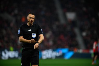 LEVERKUSEN, ALMANY - 28 Mart 2025: Sven Jablonski - Bundesliga, maç 27. Bayer Leverkusen, Bayarena 'da Bochum' a karşı.