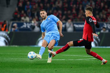 LEVERKUSEN, ALMANY - 28 Mart 2025: Ivan Ordets - Bundesliga, maç 27. Bayer Leverkusen, Bayarena 'da Bochum' a karşı.