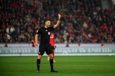 LEVERKUSEN, ALMANY - 28 Mart 2025: Sven Jablonski - Bundesliga, maç 27. Bayer Leverkusen, Bayarena 'da Bochum' a karşı.