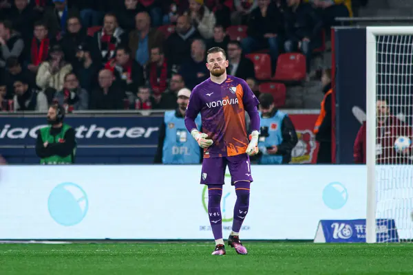 Leverkusen Germany March 2025 Timo Horn Bundesliga Matchday Match Bayer — Stock Photo, Image