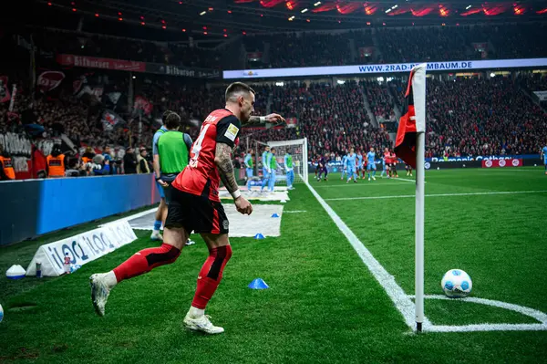 LEVERKUSEN, ALMANY - 28 Mart 2025: Aleix Garcia - Bundesliga, maç 27. Bayer Leverkusen, Bayarena 'da Bochum' a karşı.