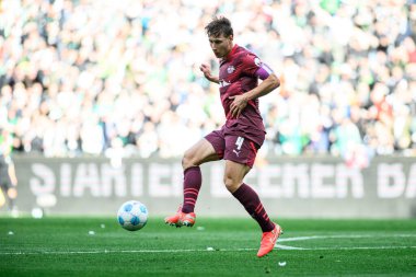 MoENCHENGLADBACH, ALMANY - 29 Mart 2025 - Bundesliga, maç 27. Borussia Moenchengladbach Borussia Park 'ta RB Leipzig' e karşı.